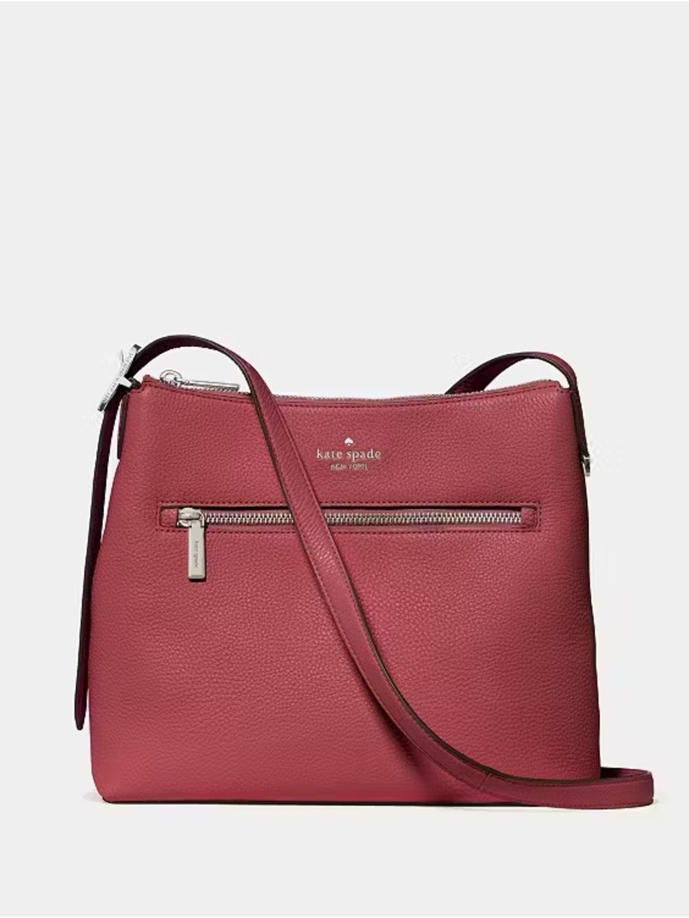 ♠️Kate Spade New York 454 Large Swingpack Buckle Crossbody Bag, Red Jasper NWT